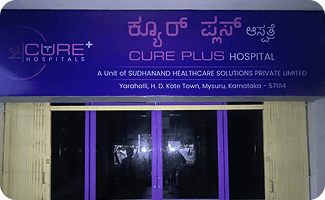 CurePlus Hospital Handpost 